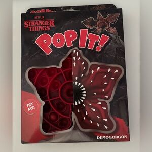 Stranger Things Demogorgan Pop It